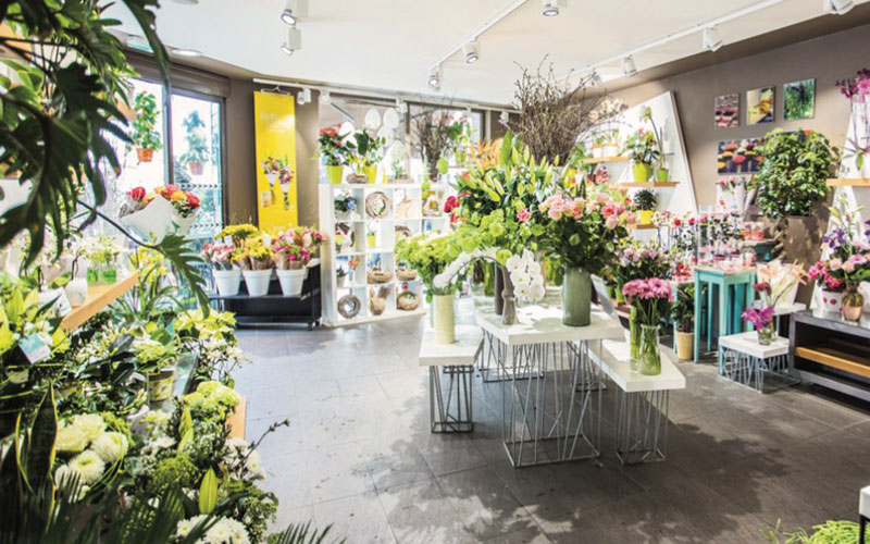 Photo Intérieur magasin Oya Fleurs