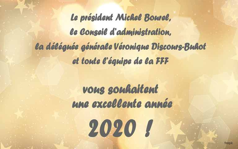 Vœux 2020 de la FFF