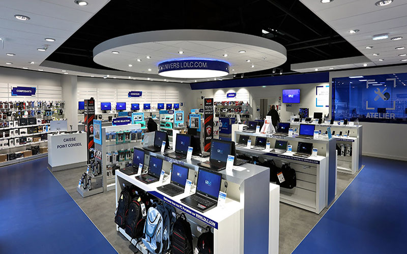 Intérieur magasin LDLC.COM