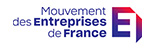 mouvement des entreprises de france - logo