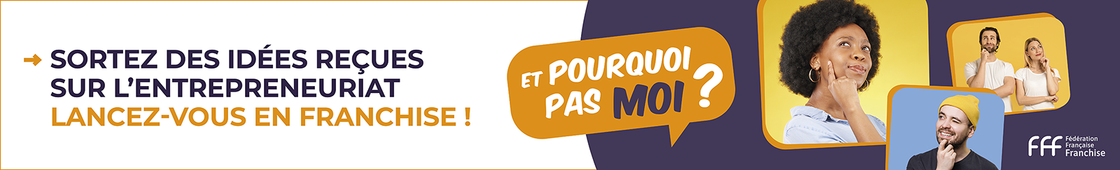 Campagne de communication de la Fédération Française de la Franchise